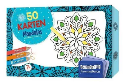 Produktbild von 50 Karten zum Ausmalen - Mandalas