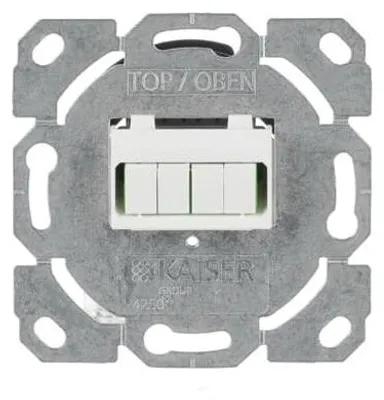 Produktbild von Busch-Jaeger Glasfaser Teilnehmeranschluss LC UP 2CKA000230A0486 0244/42