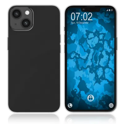 Produktbild von PhoneNatic Case kompatibel mit iPhone 15 Silikon Hülle Crystal Clear Cover