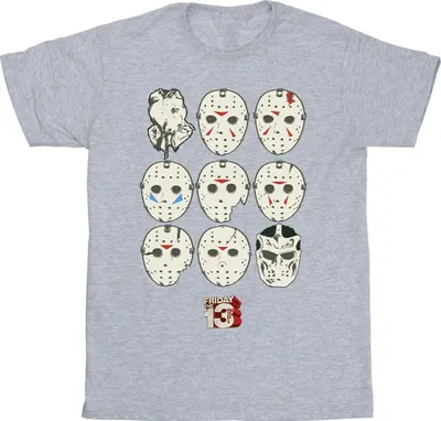 Produktbild von Friday The 13th - T-Shirt für Herren BI25440 (XXL) (Grau)
