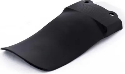 Produktbild von Rtech Kawasaki Kx 85/kx 100 2014-2015 Hinterer Stoßdämpfer-schlammplatte Schwarz  Schwarz One Size