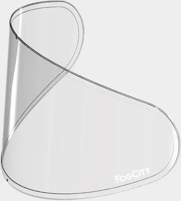 Immagine prodotto di Pellicola antiappannamento per casco integrale universale FOGCITY, trasparente, taglia S