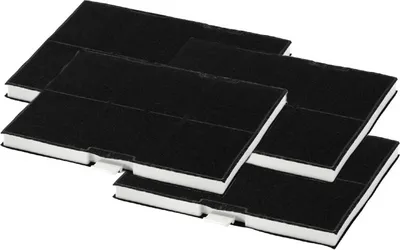 Produktbild von Super Sparset 4x Ersatz-Aktivkohlefilter passend für Siemens LZ53451 Bosch Constructa Neff Junker - 705432, 00703606