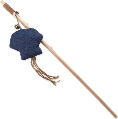 Zdjęcie produktu dla MC Natural Fun zabawka meduza z dzwoneczkiem i kotem szantowym niebieska 40cm