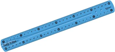 Image de Règle Twist'n Flex 30 cm, couleurs assorties, en blister, paquet de 20 pièces