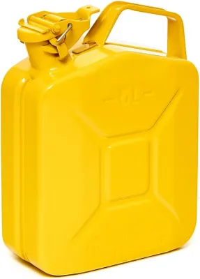 Produktbild von Oxid7® by BW Kraftstoffkanister Metall Benzinkanister 5 Liter - Gelb RAL 1018 - UN-Zulassung - Hergestellt in Europa