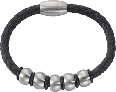 Produktbild von Zeeme Stainless Steel Armband Edelstahl 21cm schwarz 389060064-1-21