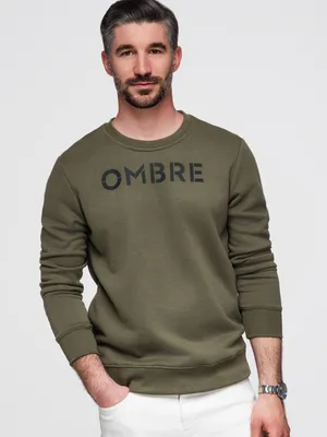 Produktbild von Ombre  Sweatshirt   für  Herren olive  M