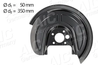 Produktbild von AIC Spritzblech Bremsscheibe für VW Golf IV Schrägheck (1J1) Hinten Links 56579 Ankerblech