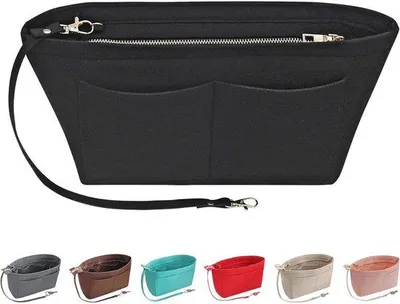Produktbild von Famanu Handtaschen Organizer Vielseitig - X-Large Schwarz
