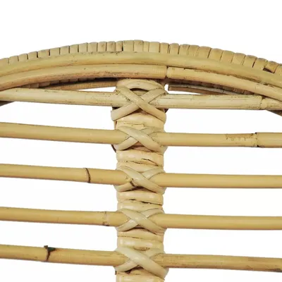 Zdjęcie produktu dla Krzesła do jadalni 2 szt. Naturalny rattan