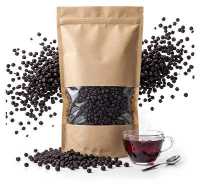 Produktbild von Aroniabeeren getrocknet - 500g - ohne Zucker - vegan -