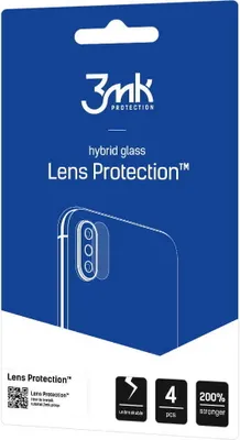 Produktbild von 3mk Hybridglas Lens Protection für Motorola Edge 40 Pro 5G Kamera Objektiv Kameralinse 0,16mm 6H (4 Stück)