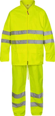 Produktbild von F. Engel Safety Regenset, Gelb, Gr. 3XL