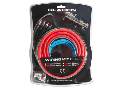 Immagine prodotto di Kit di cavi Gladen ECO WK 20 | Set di cavi di collegamento da 20 mm²