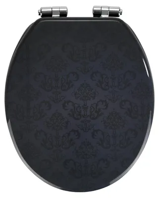 Obrázek produktu pro WENKO WC SEAT Bellevue měkce zavíratelný poklop WC sedátka brýle MDF ornamenty