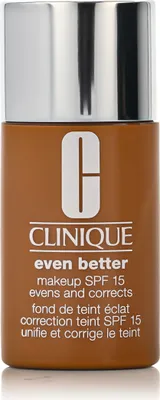 Produktbild von Clinique Even Better Broad Spectrum SPF 15, Flasche, Flüssigkeit, Aufhellend, Feuchtigkeitsspendend, Schutz, Glättend, Warm, WN 100, Deep Honey