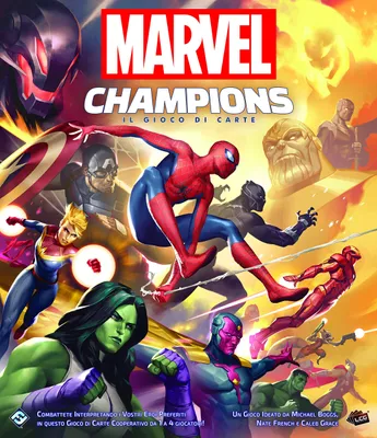 Produktbild von Asmodee, Marvel Champions Das Kartenspiel, Tischspiel, 1-4 Spieler, ab 12 Jahren