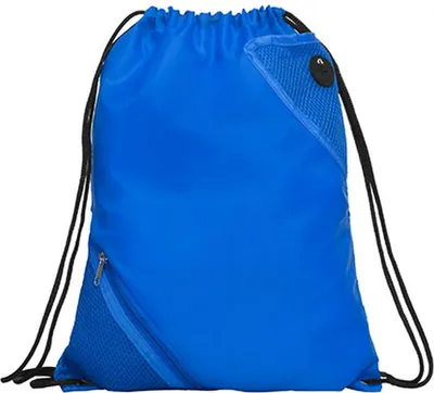 Produktbild von Roly BO7150 | Turnbeutel Cuanca String Bag, 34 x 43 cm - Farbe: Royal Blue 05 - Größe: 34 x 43 cm