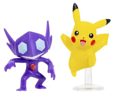 Immagine prodotto di Figurina Pokémon Sableye e Pikachu Lila  Lila Taglia unica