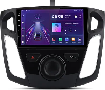 Produktbild von carplay 2+64G Android13 radioodtwarzacze do forda focus iii 2011-2019 z navi BT DAB USB SWC Android auto RDS DSP 4Kern
