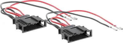 Produktbild von Lautsprecheradapter (2er Paket) auf DIN kompatibel mit VW Golf 4 5 6 7 Beetle EOS Passat Polo UP Fox & Seat Ibiza Toledo Arosa Leon Altea Mii & für Skoda Octavia Roomster Superb Yeti Citigo Fabia
