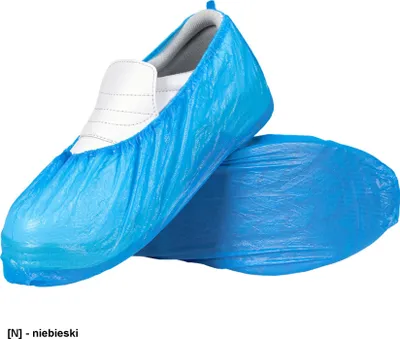 Zdjęcie produktu dla BFOL-CPE - BUTY FOLIOWE OCHRANIACZE - rozmiar 15x36 cm.