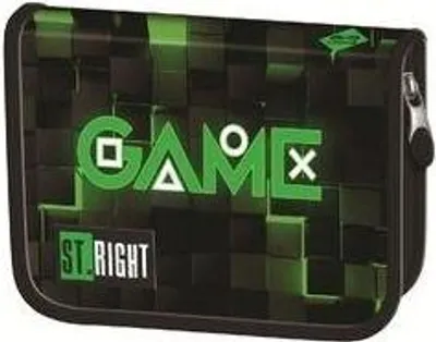 Produktbild von Federmäppchen mit Doppelklappe ohne Ausstattung PC-03 Green Game 1592
