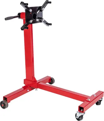 Immagine prodotto di Cavalletto porta motore girevole,supporto per cambio motore, rotazione di 360 gradi, 4 bracci di montaggio carrello professionale carico massimo 450 kg Invento