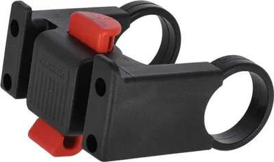 Produktbild von KLICKfix Lenker Adapter oversize, Adapter für Lenkerhalterung, Schwarz, Rot