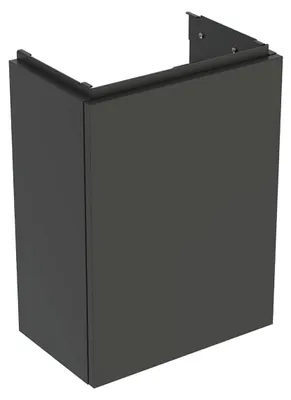 Produktbild von Geberit Handwaschbeckenunterschrank Acanto 1 Tür, Br. 40cm, lava matt / lava matt