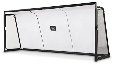 Immagine prodotto di Porta da calcio in acciaio - 500 x 200 cm - Nero - Con set di ancoraggio per giardino