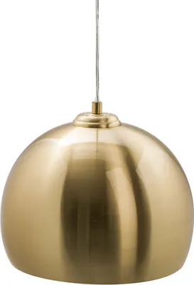 Produktbild von Moderne Design Hängeleuchte GOLDEN BALL 30cm gold Hängelampe höhenverstellbar Pendelleuchte E27