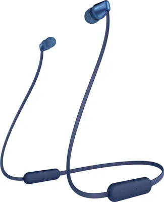 Produktbild von Sony WI-C310, Kabellos, 20 - 20000 Hz, Anrufe/Musik, 19 g, Kopfhörer, Blau
