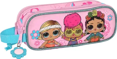 Produktbild von Portatodo Doble LOL Surprise! Glühendes Mädchen Rosa (21 x 8 x 6 cm)