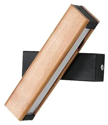 Produktbild von LED-Wandleuchte - Modell 30821102 - Modern - 4 W - Warmweiß 3000 K - Schwarzes Metall - Nach oben und unten gerichtetes Licht - Wandmontage