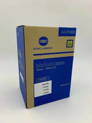Image de Konica Minolta TNP-80Y Tonerkartusche AAJW252 Gelb 9,000 Seiten für Konica Minolta Bizhub C3320i