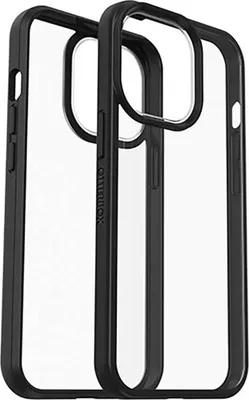 Produktbild von OtterBox, iPhone 13 Pro Cover Verstärkt React, Schwarz transparent