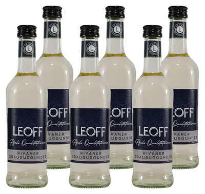 Produktbild von Leoff Rivaner Grauburgunder QbA -trocken- (12 x 0,25L)