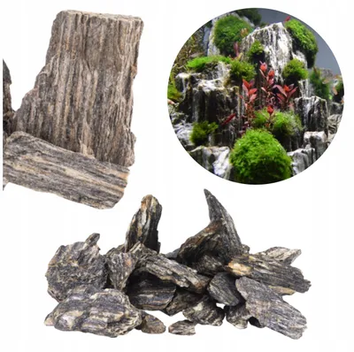 Zdjęcie produktu dla Kamienie dekoracyjne do akwarium, żwir akwariowy o neutralnym pH, 0,5–3 cm, kamień naturalny, 300 g