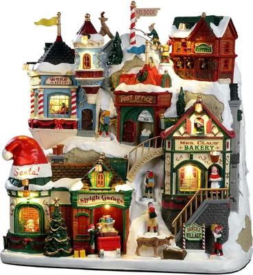 Productafbeelding van Santa'S Village B/O (4.5V) Kersthuisje LEMAX