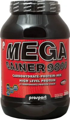 Produktbild von Prosport MEGA GAINER 9800 – 3000 g Cocos-Vanille-Zimt
