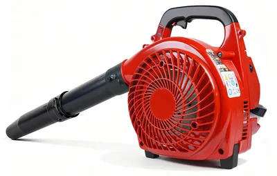 Imagen del producto de Soplador de hojas portátil - 28 cc - Motor de gasolina - 1,1 caballos de potencia - Flujo de aire de 490 CFM - Color rojo