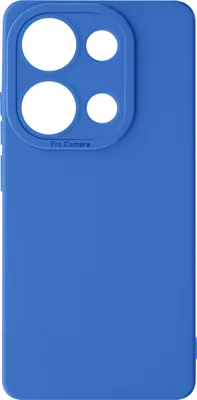 Produktbild von Avizar, SoftGlow Silikonhülle Xiaomi Redmi Note 13 Pro 4G, geschützte Kamera, Blau