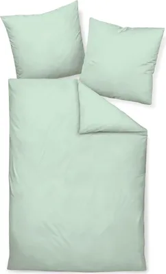 Produktbild von Janine Mako-Satin Kissenhülle Kiss.  40x80 1 teilig  Colors 31001-16-602 jadegrün