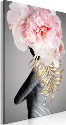 Produktbild von Italienischer Leinwand Leinwandbild - Delicate Figure (1 Part) Vertical 20x30 cm Menschen h-C-0162-b-a