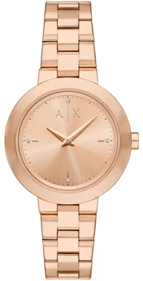 Immagine prodotto di Armani Exchange AX5177 orologio da donna in acciaio inossidabile rosa