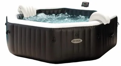 Produktbild von Spa - PureSpa Carbon - 6 Plätze - 140 Sprudeldiffusoren - 6 Massagedüsen