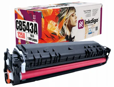 Produktbild von Inkdigo Toner CB543A für HP Color LaserJet CM1312CB MFP, CM1312CI MFP, CM1312EB MFP, CM1312EI MFP – Magenta, 1800 Seiten,, KI-generiertes Bild