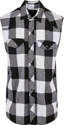 Produktbild von Brandit Karo Shirt Top Größe 5XL Farbe Weiß/Schwarz